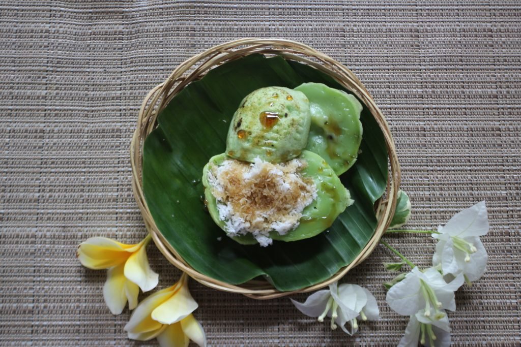 A picture of Lak Lak, one of the tastiest Bali traditional food items 