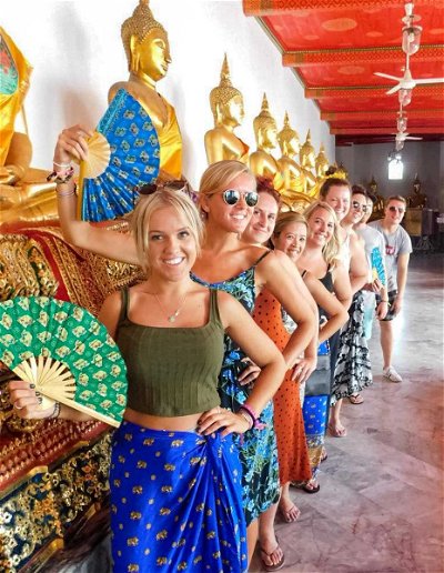 Explore Bangkok's ancient temples by Tuk Tuk